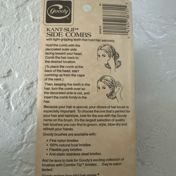 Vintage 1982 Goody Side Combs Multi Color - Picture 4 of 4